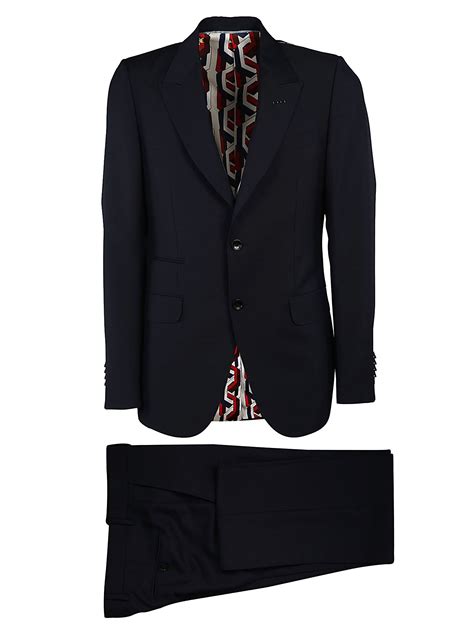 gucci 3 piece suit|formal Gucci suits for men.